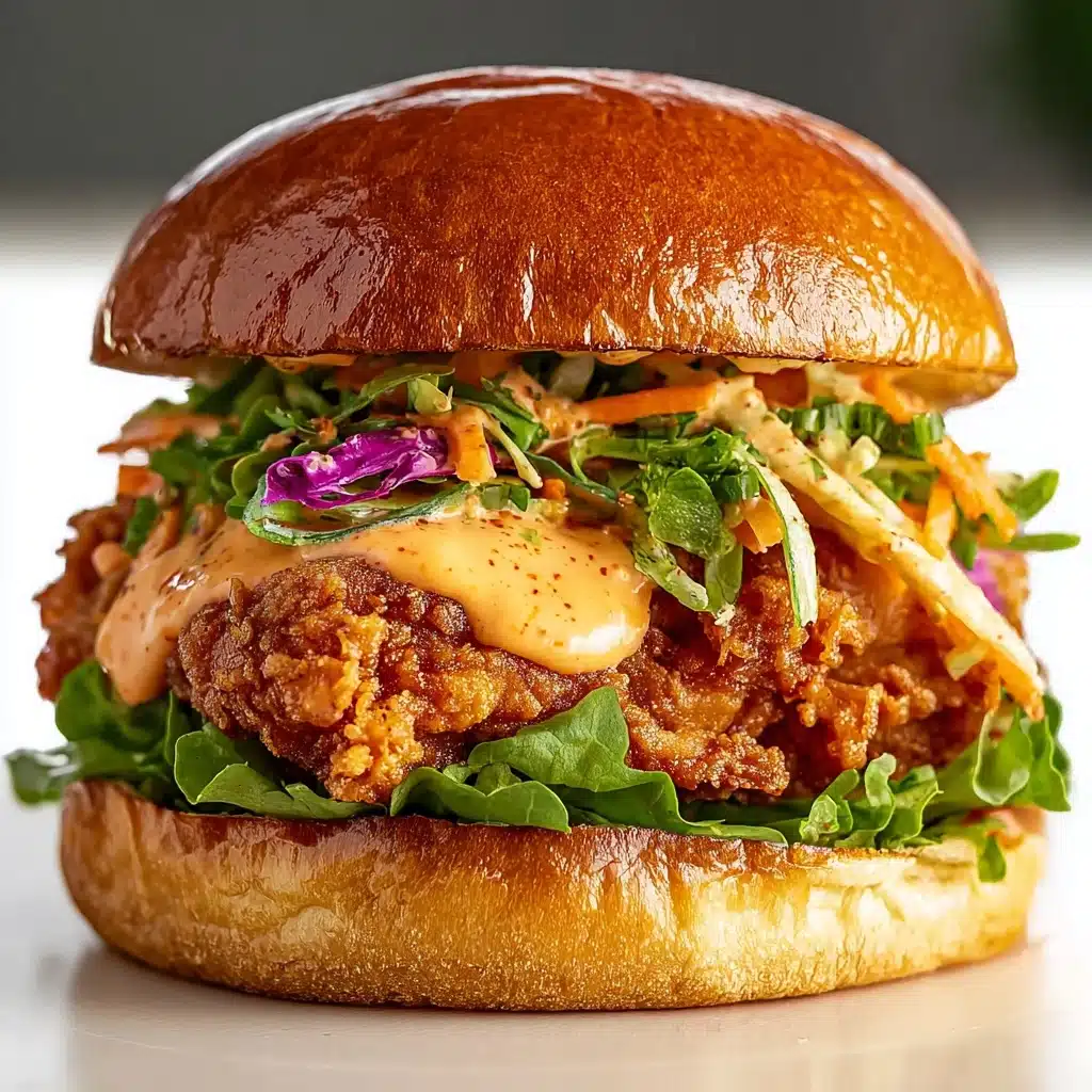 Thai Fried Chicken Sandwich Recipe - Recipe Image