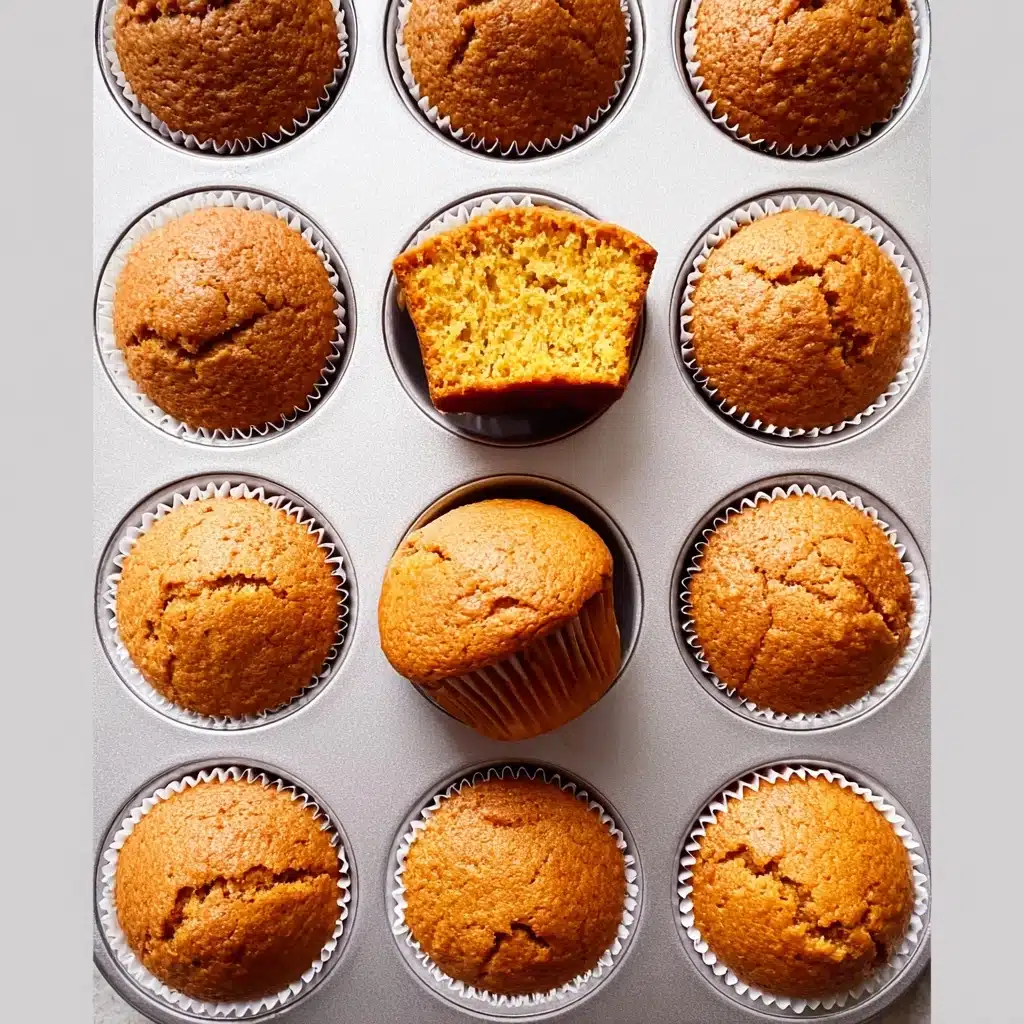 Moist Greek Yogurt Pumpkin Muffins Recipe - Recipe Image