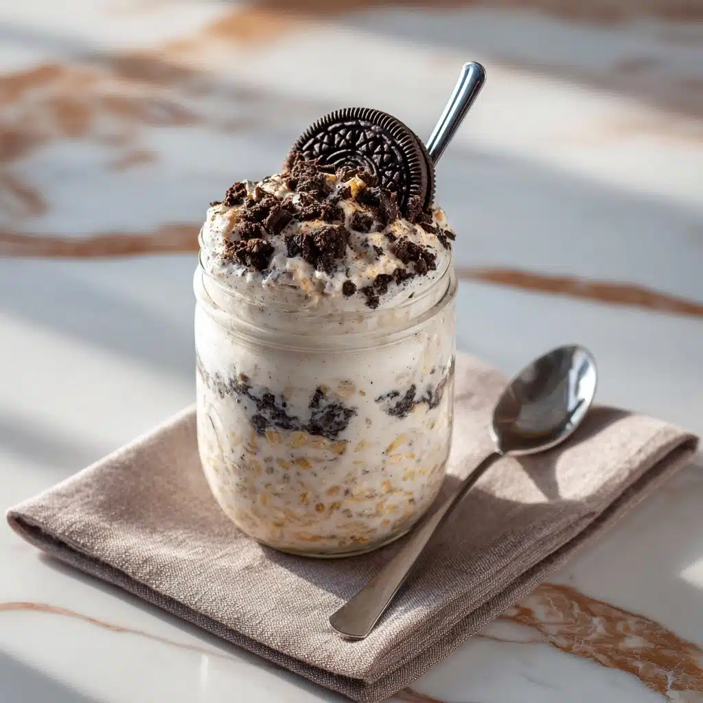 Oreo Overnight Oats Recipe