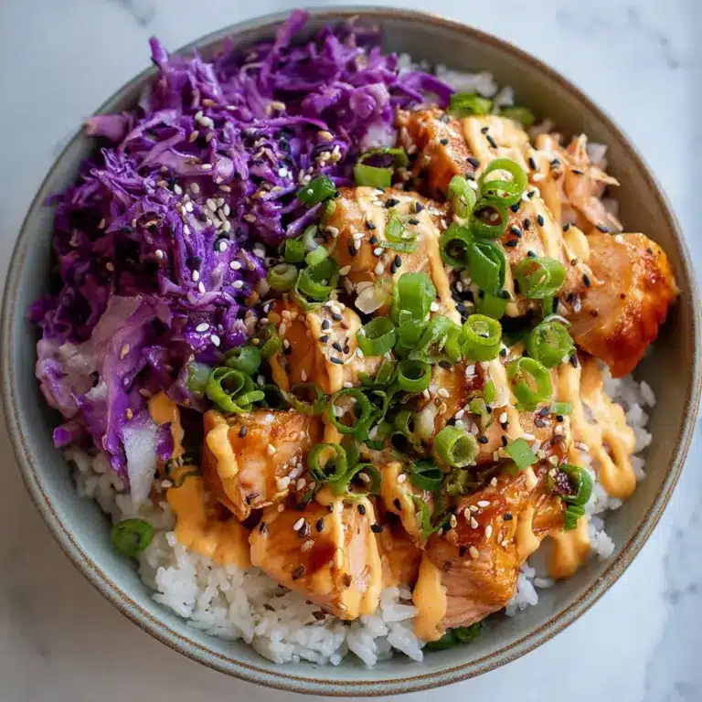 Spicy Salmon Bowl Recipe