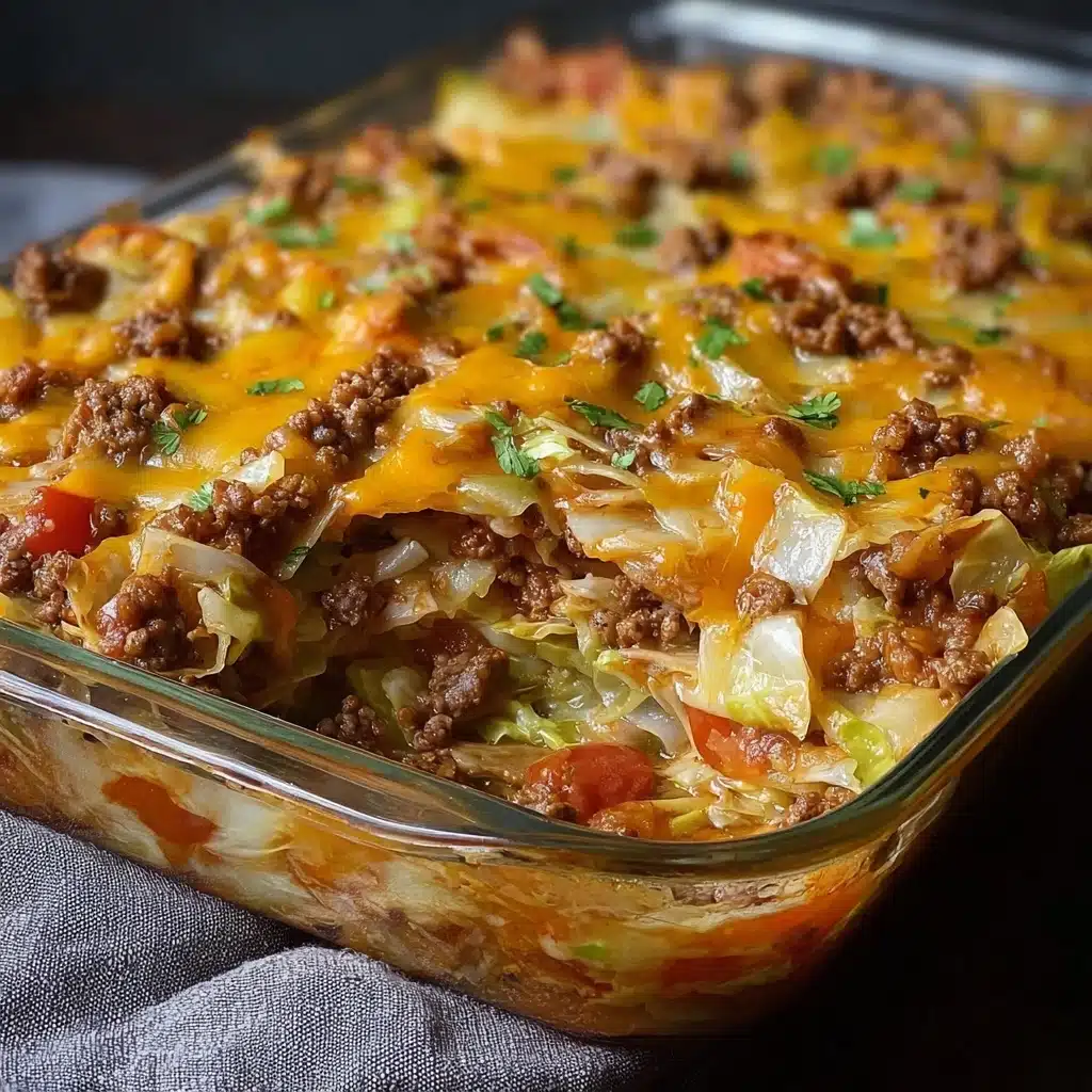Savory Cabbage Beef Bake Recipe - Recipe Image