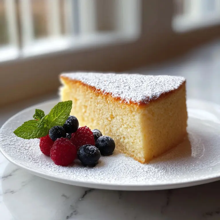 Easy Sponge Cake Recipe