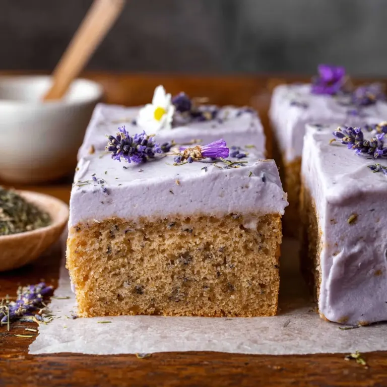 London Fog Cake Recipe