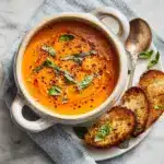 Middle-of-Winter Creamy Tomato Soup (Canned Tomatoes) Recipe