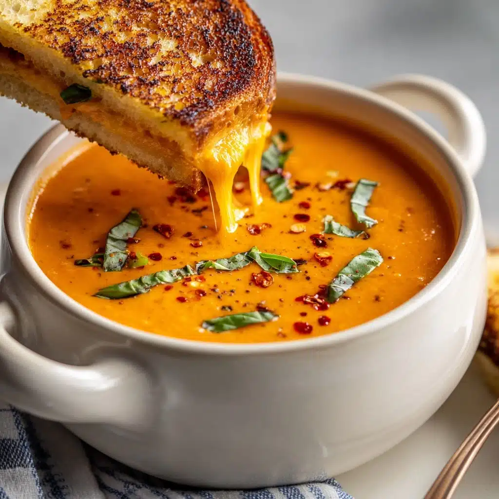 Middle-of-Winter Creamy Tomato Soup (Canned Tomatoes) Recipe