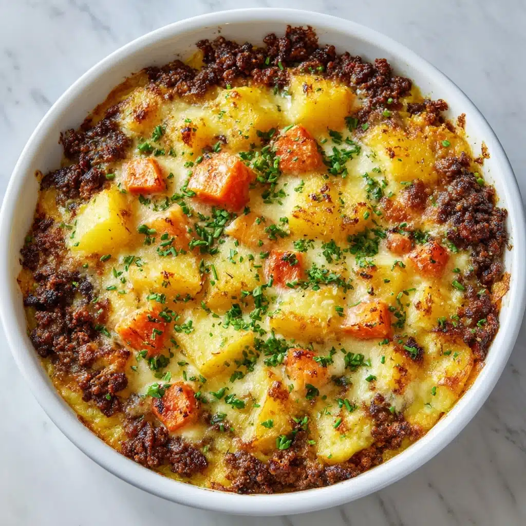 One-Pan Cheesy Meat & Potato Skillet: Comfort in 30 Minutes Recipe