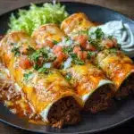 EASY GROUND BEEF ENCHILADAS Recipe