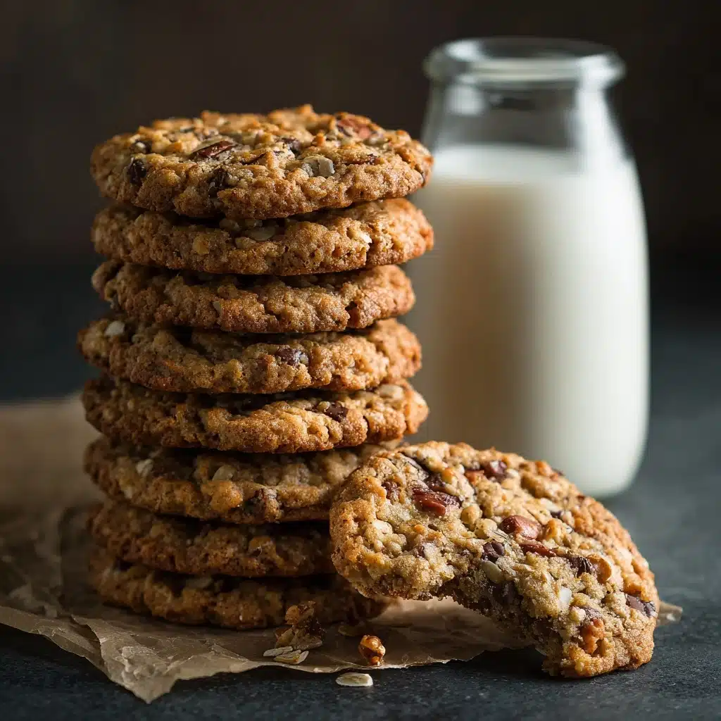 The BEST Big and Chewy Oatmeal Cookies Recipe - Recipe Image