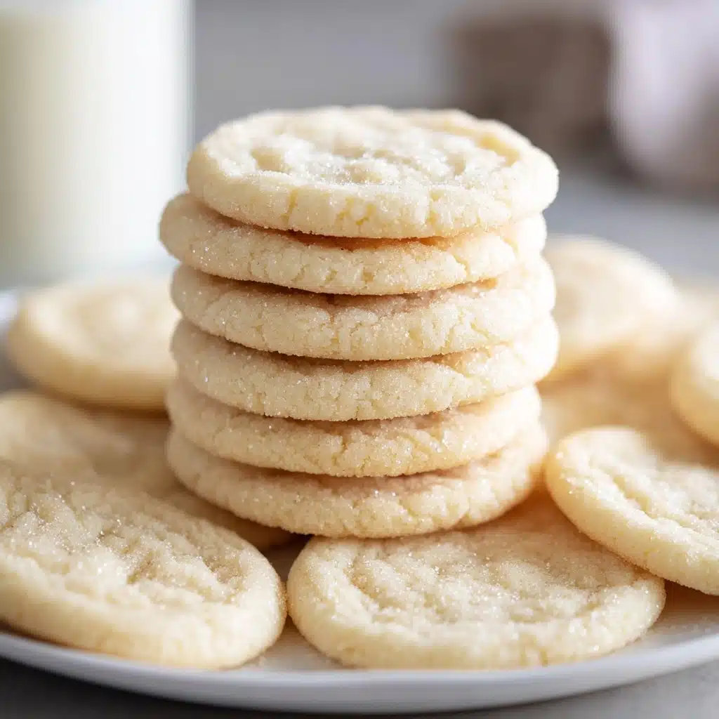 Soft and Chewy Sugar Cookies Recipe - Recipe Image