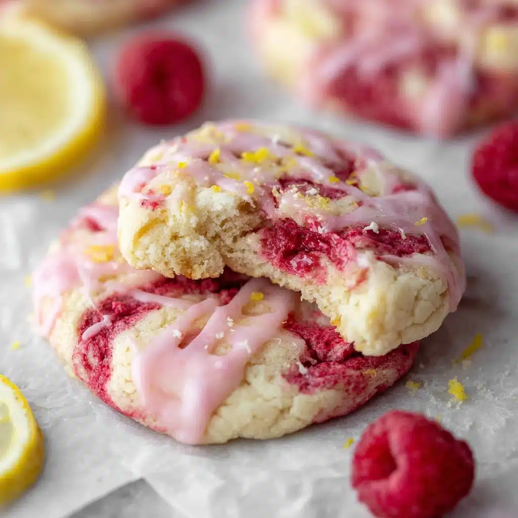 Lemon Raspberry Cookies Recipe