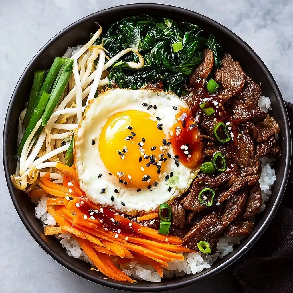 Korean Beef Bibimbap Bowl Recipe - Recipe Image