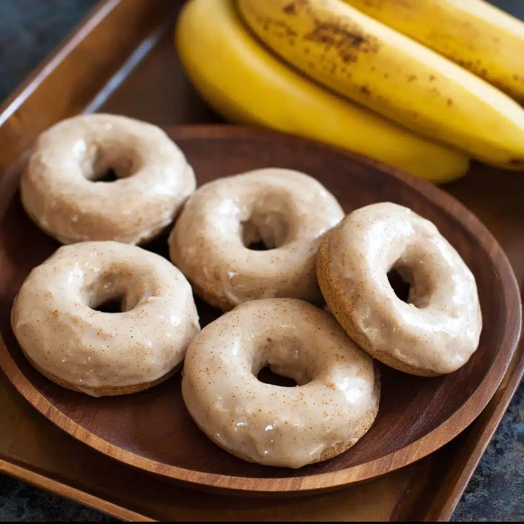 Banana Bread Donuts Recipe - Recipe Image