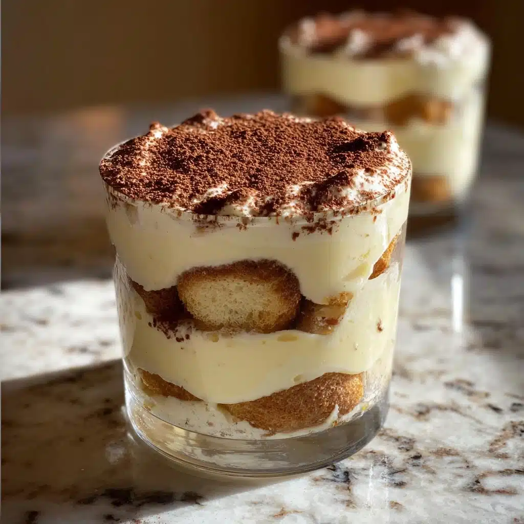 Mini No-Bake Tiramisu Cups: 5 Steps to Dessert Bliss Recipe - Recipe Image