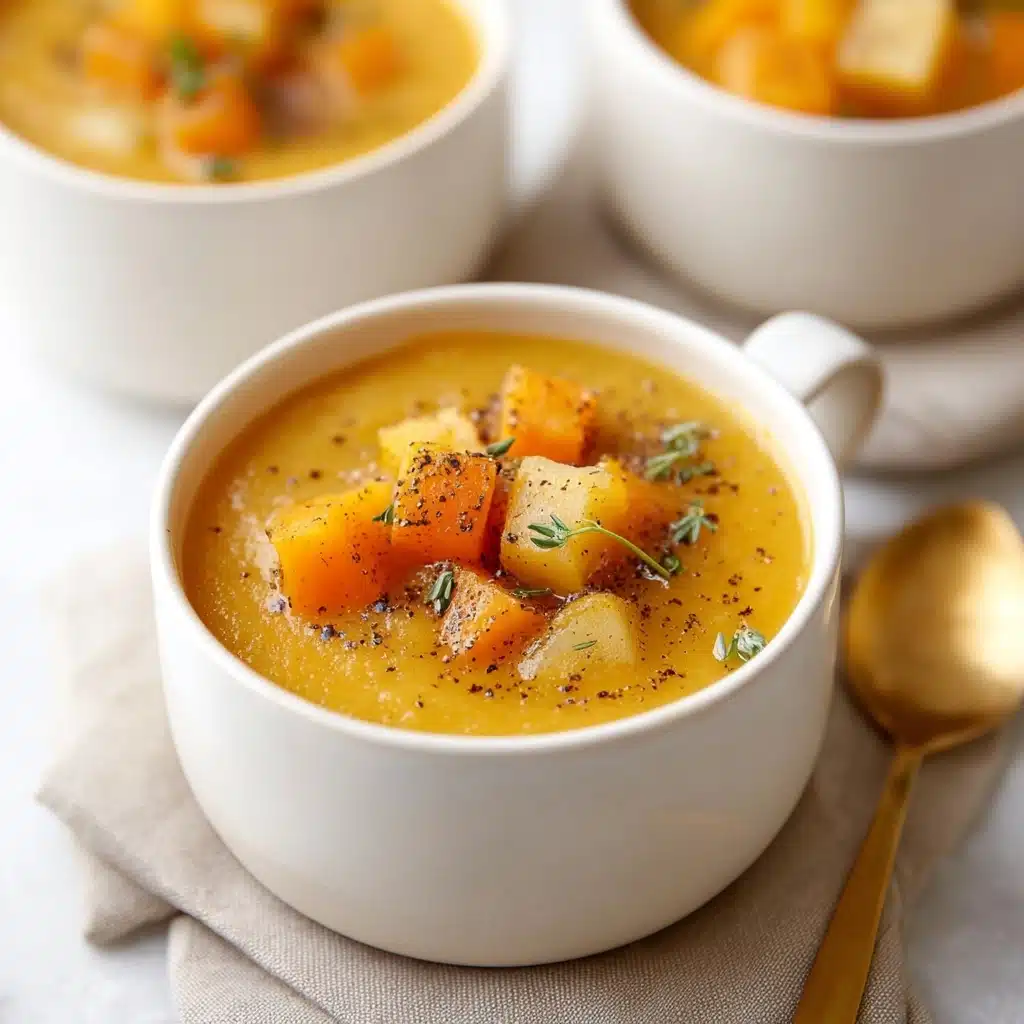 Tasty Roasted Winter Vegetable Soup Recipe - Recipe Image