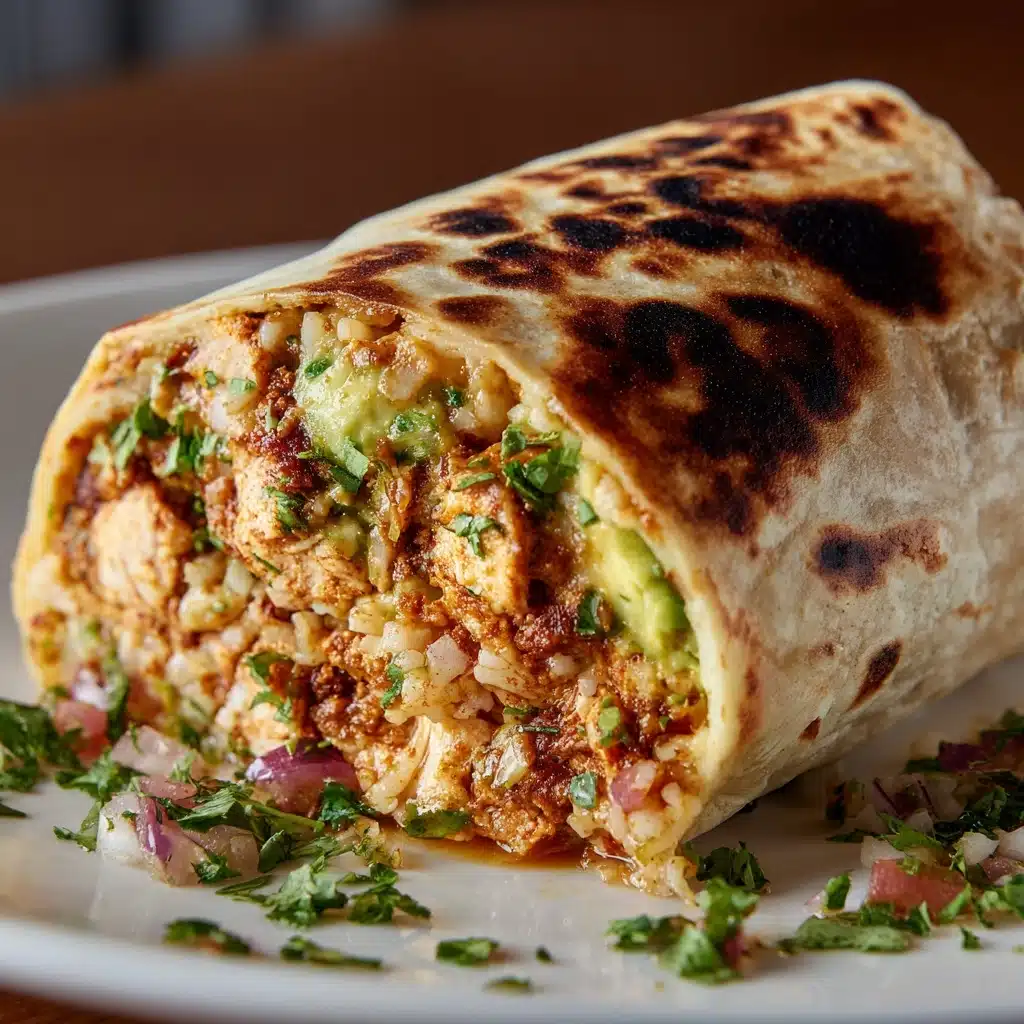 Chicken Avocado Wrap Recipe - Recipe Image