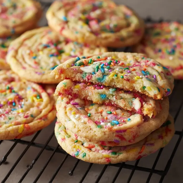 Birthday Cake Cookies Recipe