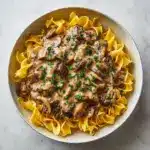 Mushroom and Seitan Stroganoff Recipe