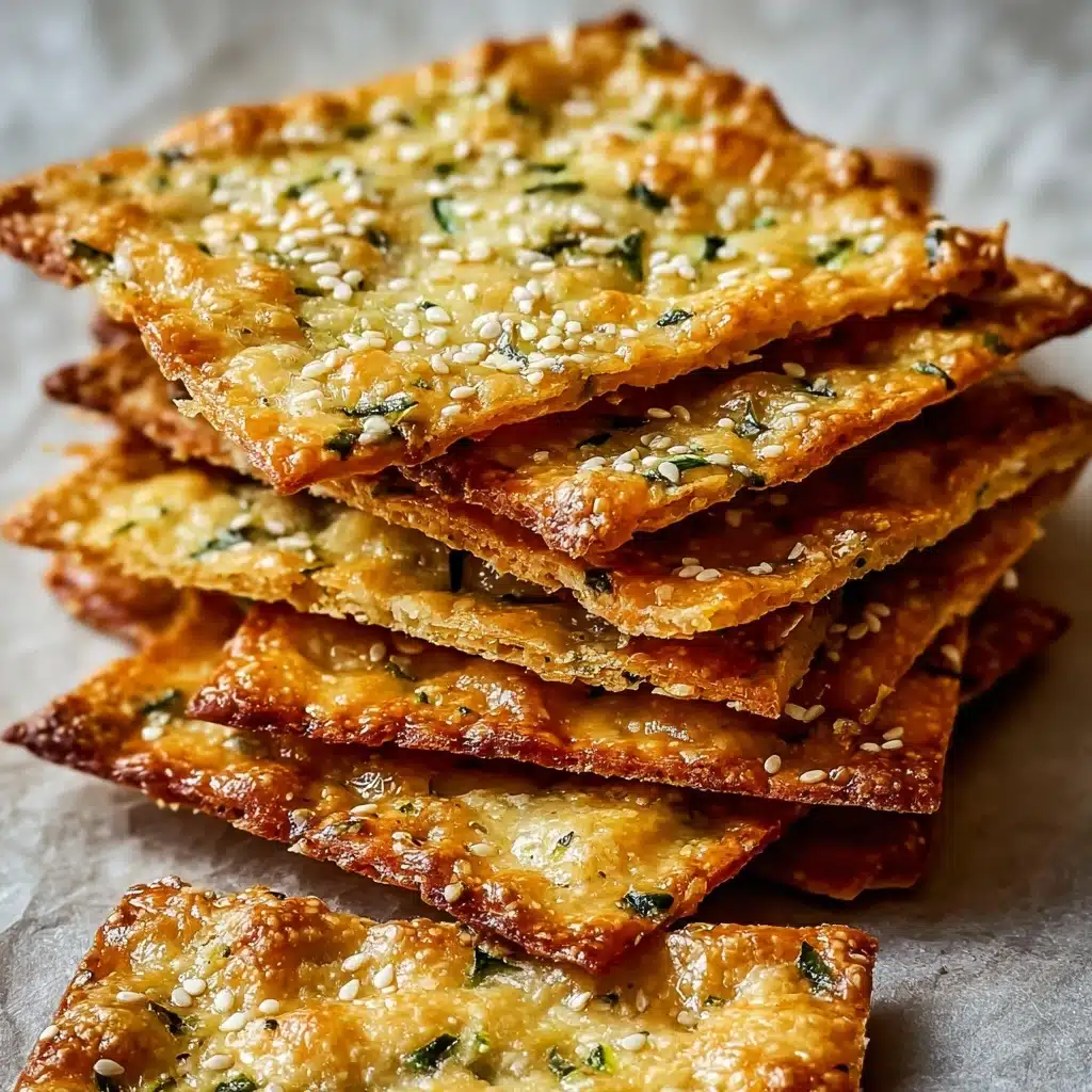 Bake Zucchini Herb Crackers for a Healthy Crunch Recipe