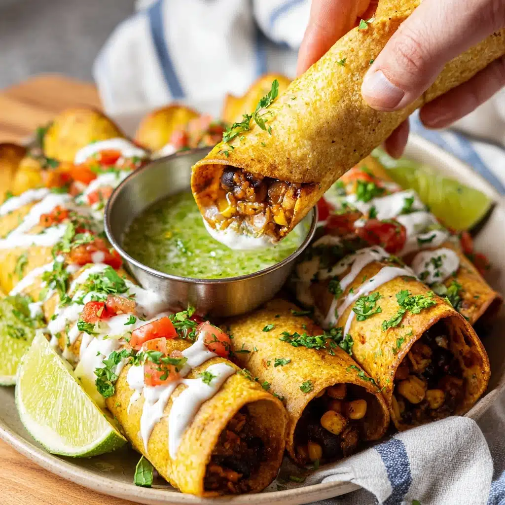 Vegan Taquitos Recipe - Recipe Image