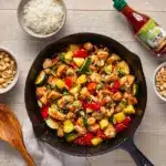 Easy Weeknight Kung Pao Pineapple Chicken Stir Fry Recipe