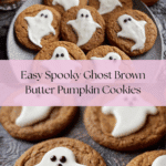 Spooky Ghost Brown Butter Pumpkin Cookies Recipe