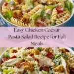 Chicken Caesar Pasta Salad Recipe