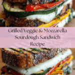 Grilled Veggie & Mozzarella Sandwiches Recipe