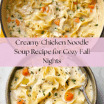 Creamy Chicken Noodle Soup Recipe