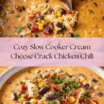 Slow Cooker Cream Cheese Crack Chicken Chili Recipe