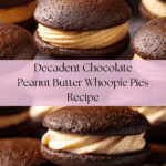 Chocolate Peanut Butter Whoopie Pies Recipe