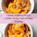 The Easiest Southern Peach Cobbler Recipe