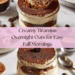 Tiramisu Overnight Oats Recipe