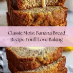 Moist Banana Bread Recipe