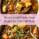 Lentil Potato Soup: A Hearty and Healthy Recipe
