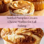 Best Swirled Pumpkin Cream Cheese Muffins Recipe