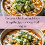 Creamy Chicken Enchilada Soup Recipe