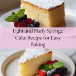 Easy Sponge Cake Recipe
