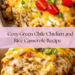 Green Chile Chicken and Rice Casserole Recipe