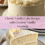 Vanilla Cake Recipe