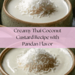 Thai Coconut Custard Recipe
