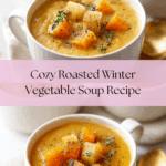 Tasty Roasted Winter Vegetable Soup Recipe