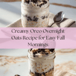 Oreo Overnight Oats Recipe