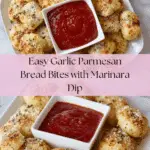Garlic Parmesan Bread Bites Recipe