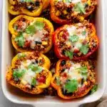 High-Protein Quinoa Stuffed Peppers Recipe