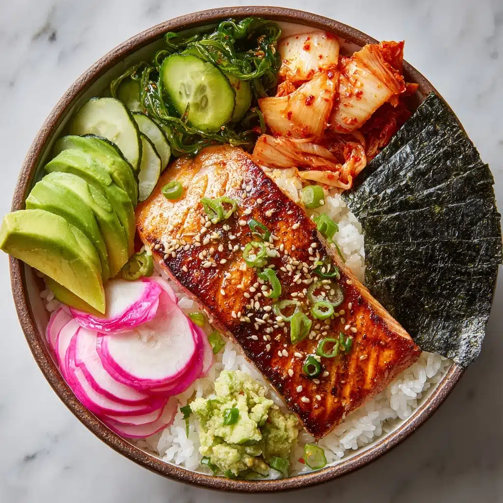 Sticky Miso Salmon Bowl Recipe - Recipe Image