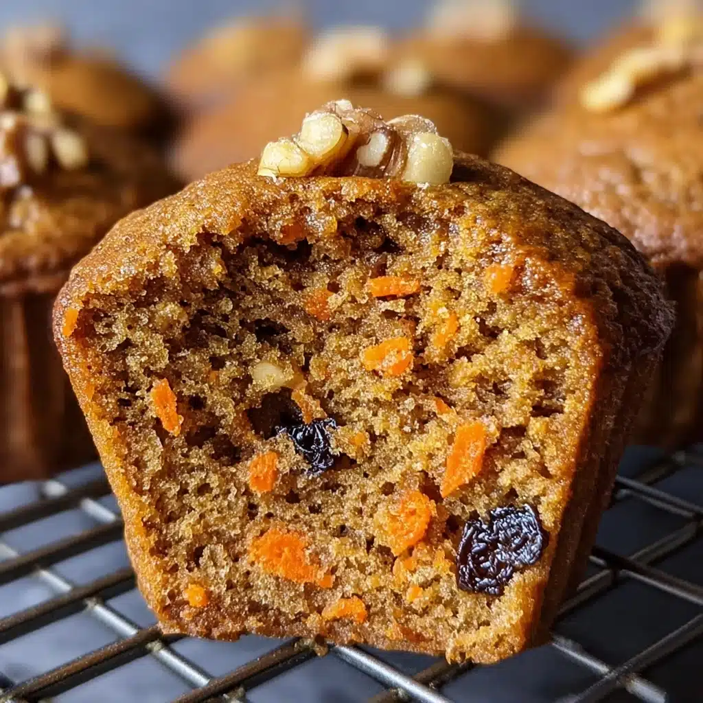Carrot Spice Flaxmeal Muffins Recipe - Recipe Image