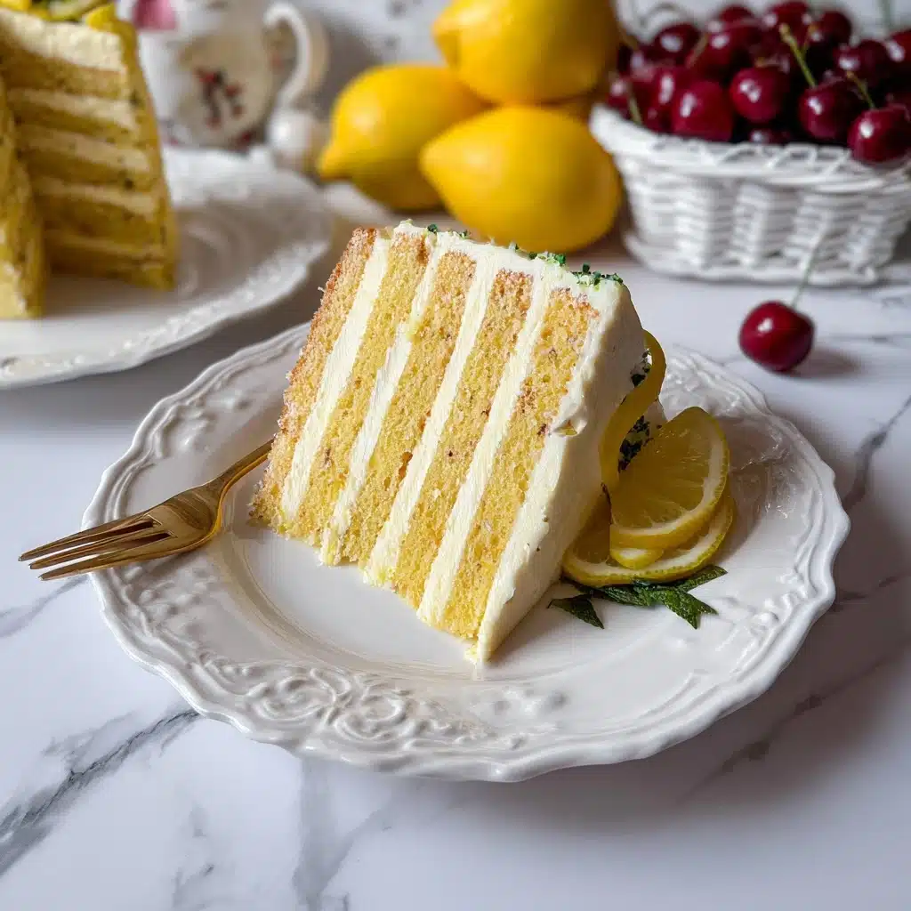 Lemon Chantilly Cake Recipe - Recipe Image