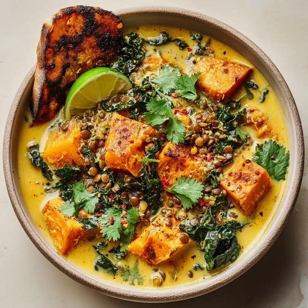 nd Coconut Milk Stew with Lentils & Kale Recipe - Recipe Image