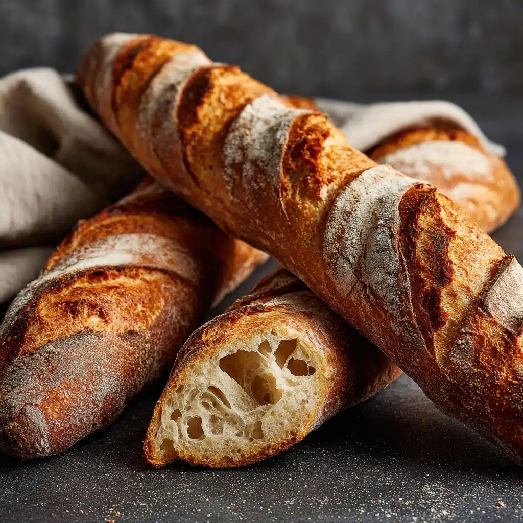 No Knead Bread-Baguette Recipe - Recipe Image