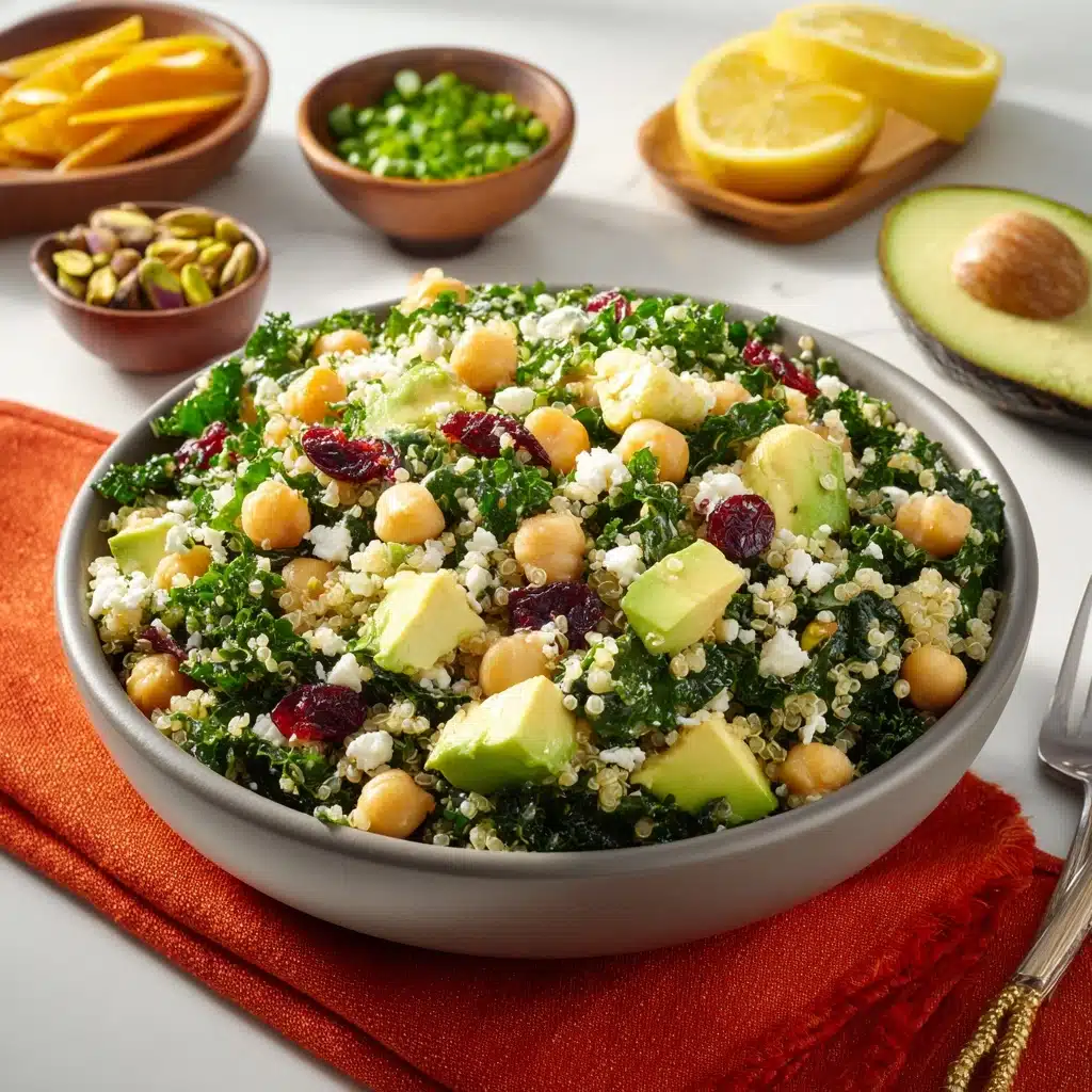 Moroccan-Inspired Avocado Quinoa Salad Recipe - Recipe Image